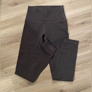 Lululemon wunder train 25 inch leggings-heathered gray